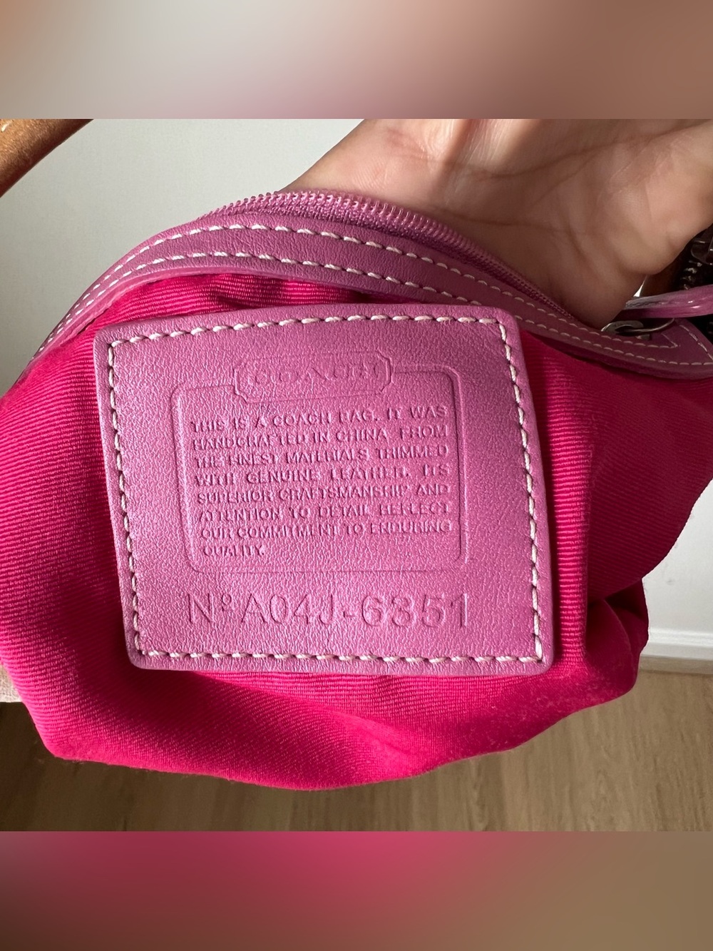 Vintage Coach Signature Soho Small Hobo Bag - Picture 7 of 7